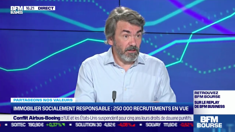 Business Immo (@businessimmo) on Twitter photo Cet après-midi, <a href="/gaelthomasBI/">Gaël Thomas</a> est revenu sur les 250 000 recrutements en vue dans l'immobilier socialement responsable, dans l'émission <a href="/BFMBourse/">BFM Bourse</a> présentée par <a href="/StephPedrazzi/">Stephane Pedrazzi</a>. Replay ➡ buff.ly/3iK8CL1 Cet après-midi, <a href="/gaelthomasBI/">Gaël Thomas</a> est revenu sur les 250 000 recrutements en vue dans l'immobilier socialement responsable, dans l'émission <a href="/BFMBourse/">BFM Bourse</a> présentée par <a href="/StephPedrazzi/">Stephane Pedrazzi</a>. Replay ➡ buff.ly/3iK8CL1