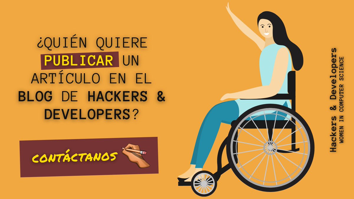 HackDevMagazine's tweet image. ¿Te gustaría escribir en nuestro blog?
Danos un toque por privado 📩
