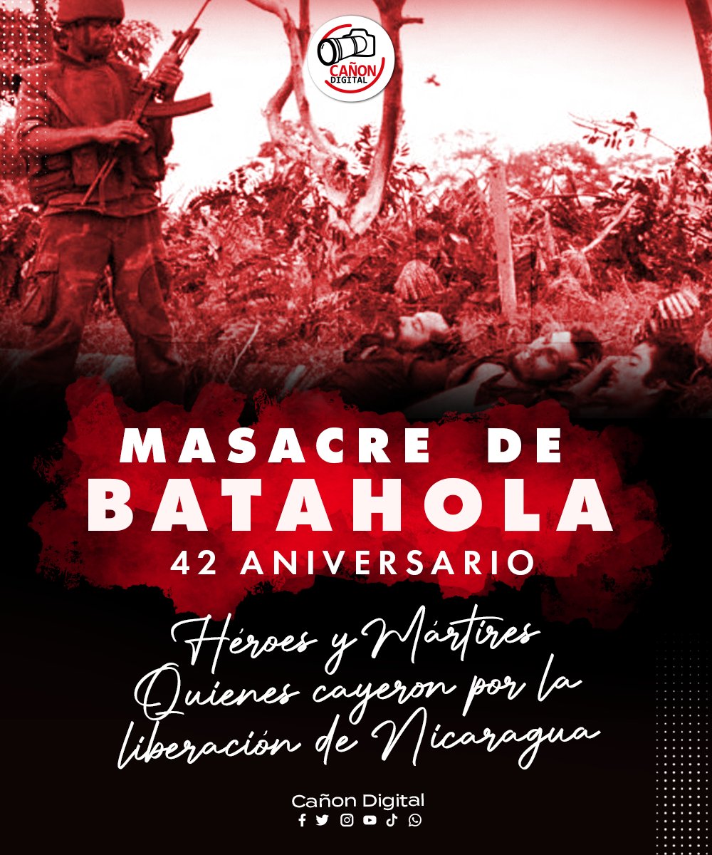 Marquin171293's tweet photo. @GracielaEPS @MarliRojayNegra @taniasandinista       Honor y gloria a nuestros caídos de la masacre de batahola presente presente presente ✊✊ https://t.co/8u8kGOWKKY