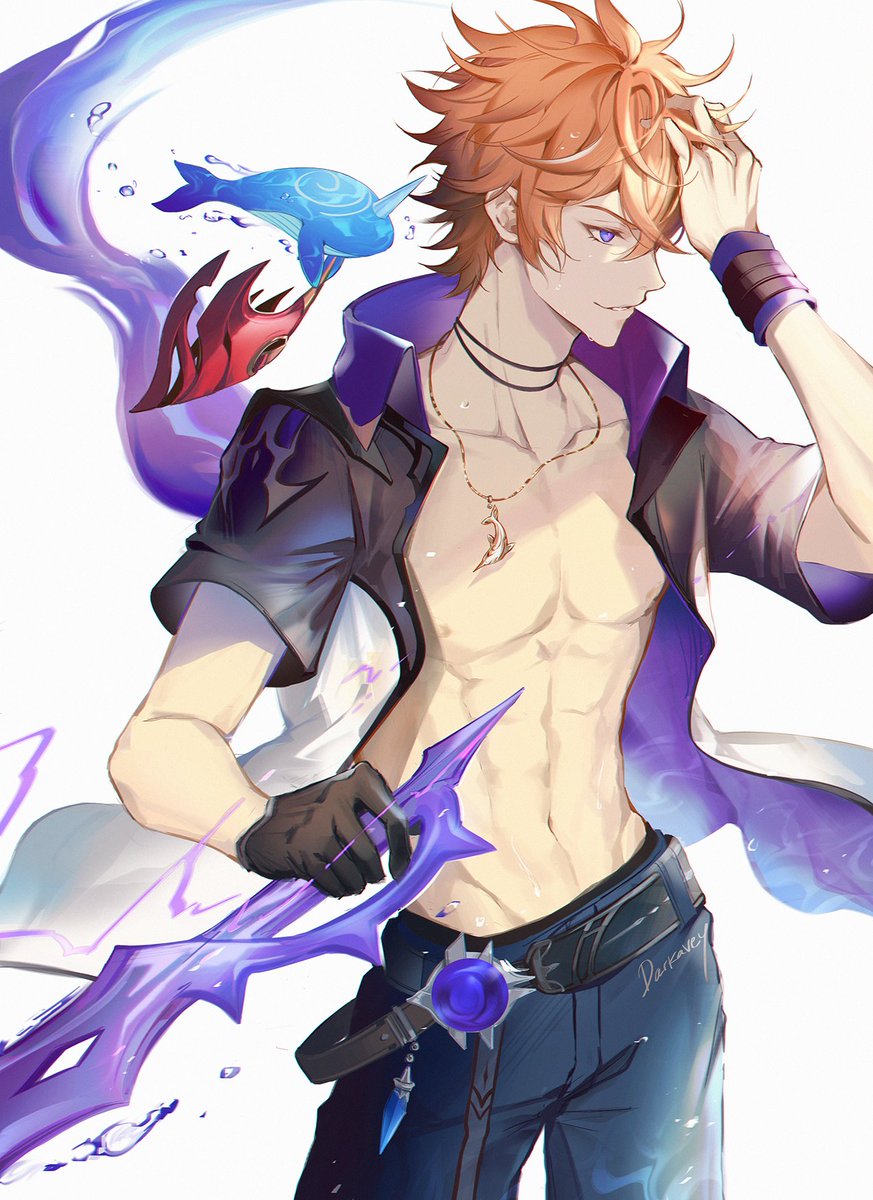 darkavey's tweet photo. Random rkgk.. 
electro but with narwhal pet? 🤔💦 https://t.co/xZ7g3r8Rfo