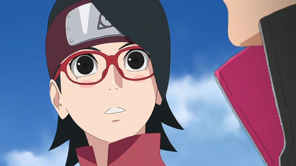 doing Boruto and Sarada HOKAGE MOUNTAIN scene, where Boruto promised to be Sarada...