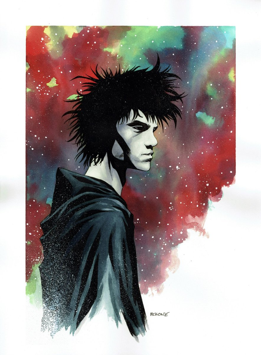 SandmanNews's tweet photo. Dream and Death by Mike McKone (@Mike2112McKone) 😍#TheSandman https://t.co/GocshK3R5h