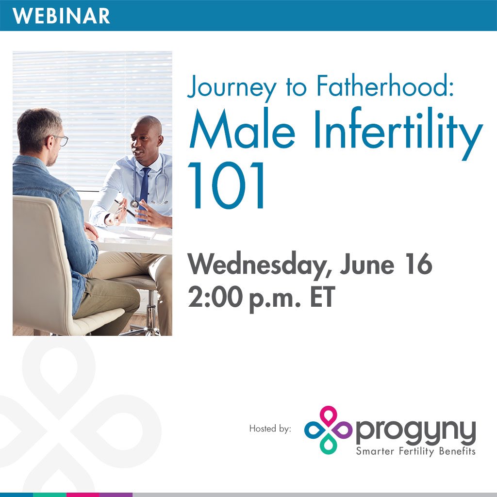 ConceptionsBaby's tweet image. Tomorrow! Sign up here: attendee.gotowebinar.com/register/21116…
@Progyny #MensHealthWeek #MensHealthMonth #malefactorinfertility #ivf #infertility