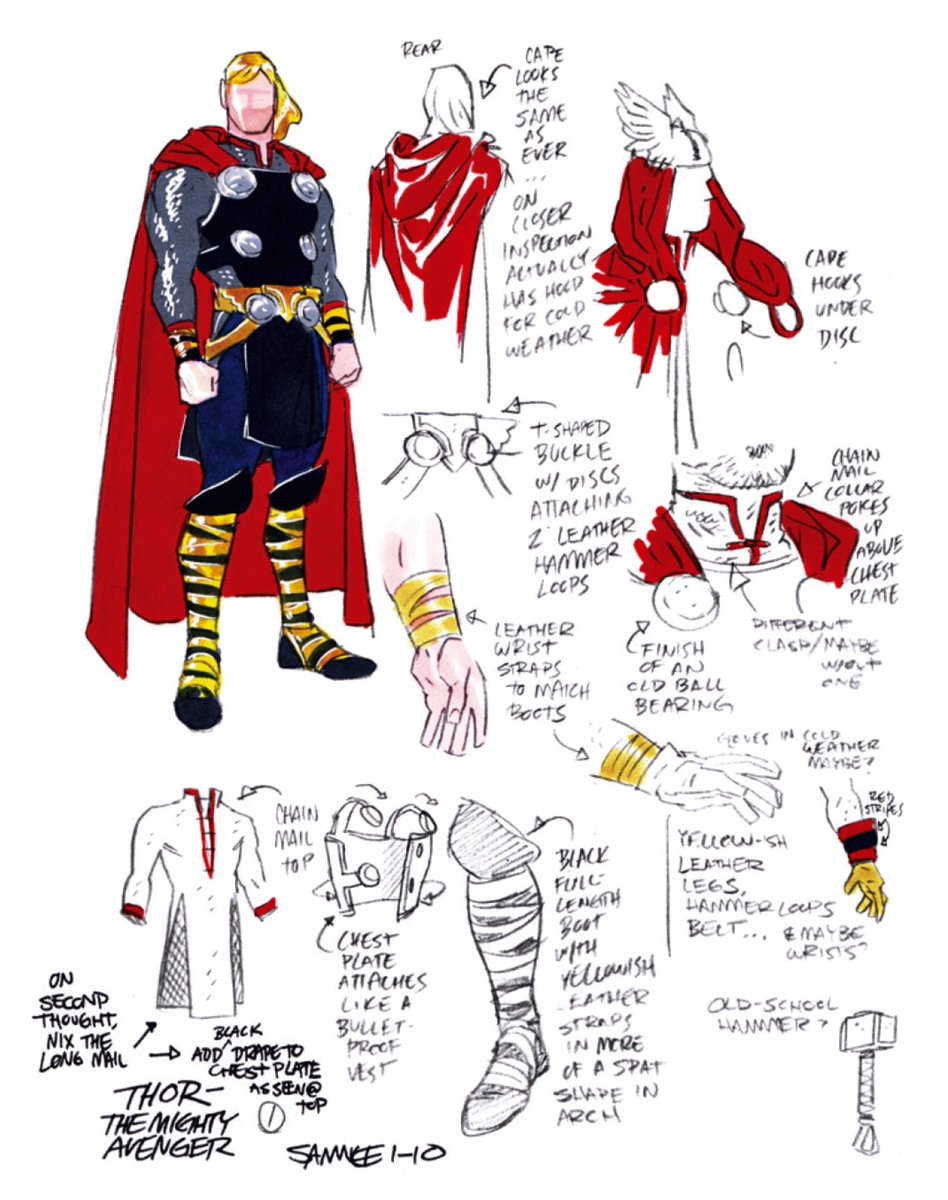 RT @CoolComicArt: Thor : The Mighty Avenger (2010) character designs by Chris Samnee @ChrisSamnee https://t.co/R3xaMFNyF8