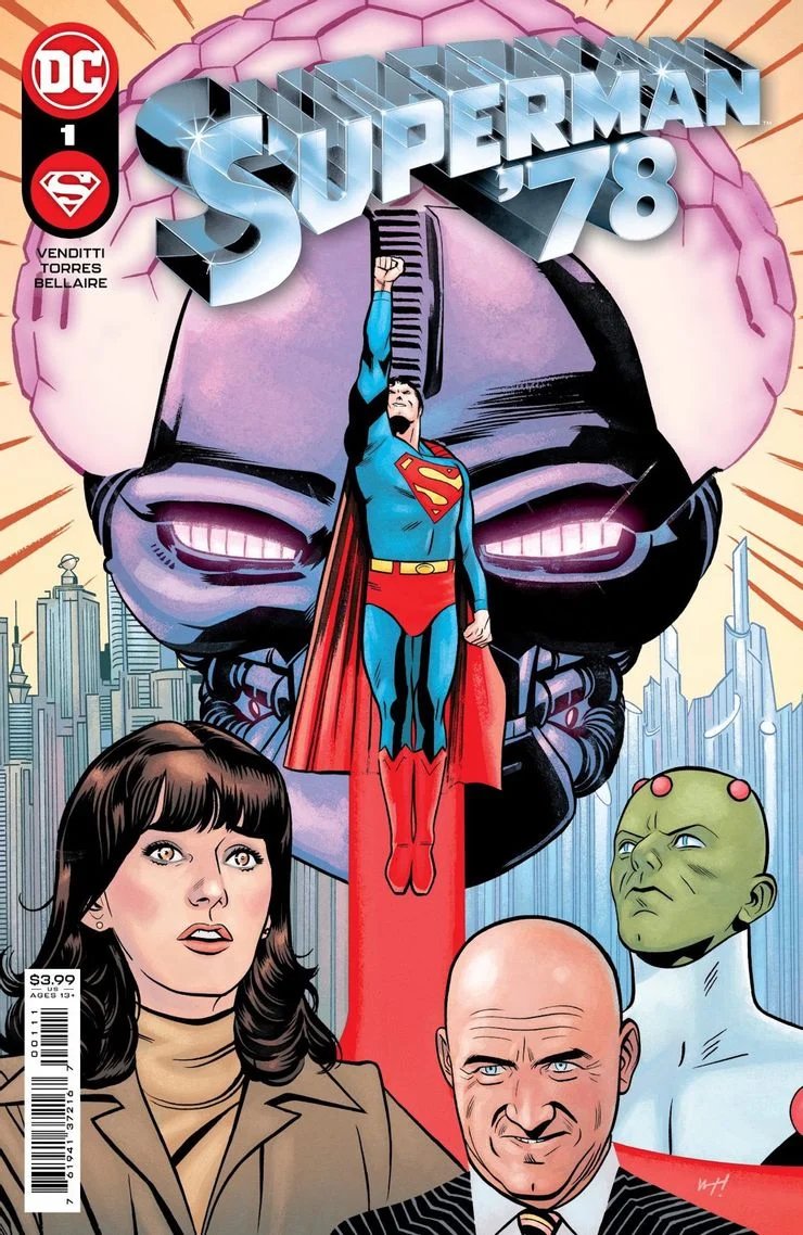 Brainiac arrives in Superman ‘78 comic book first look preview. #Superman #Superman78 screenrant.com/superman-78-co…