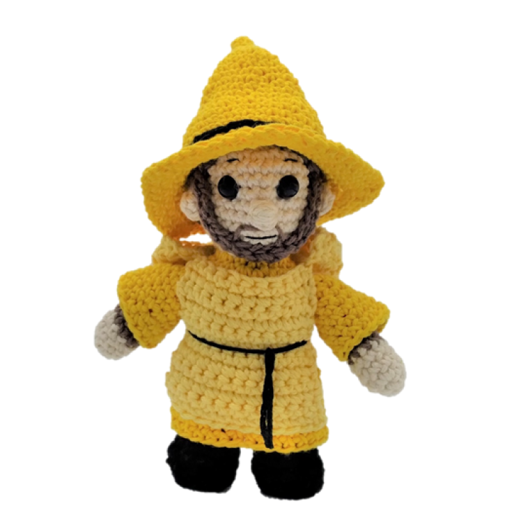 WoofterCrafting's tweet photo. I designed some beginner crochet patterns exclusively for the ZOE Kickstarter. All funds go to them. Go check out the campaign at https://t.co/IaqqkstT8c.

Here is chibi Perf from the JQ series.

#cardgame #savezoe #dice #crochet #amigurumi #ultimatedungeonshowdown #miniatures https://t.co/V6lTjyQUqW