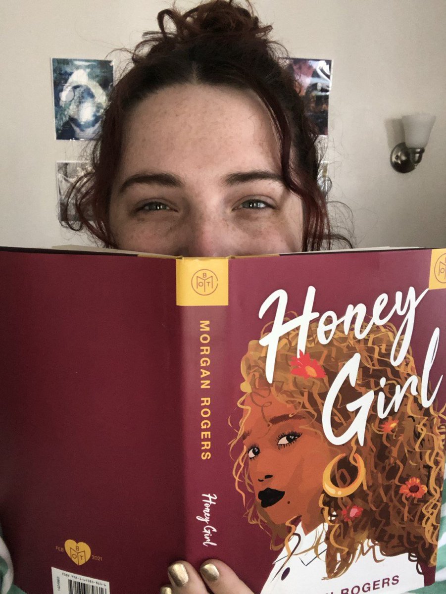 Library_PC's tweet photo. Caroline Cooper, Library Commons Assistant, has her summer reading all planned out! She just finished ‘Honey Girl’ by Morgan Rogers which she highly recommends and says, “It has just the right amount of existentialism for our post-COVID life.” #SummerReading #PCReads https://t.co/jnGbyfQXfi