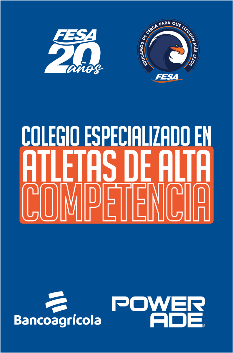 FESAELSALVADOR's tweet photo. #FESAInforma | Nuestros atletas inician esta semana la fase final del año escolar, con actividades previas a la realización de sus exámenes. ☑️ #FESA20años https://t.co/WAqRP8ysZD