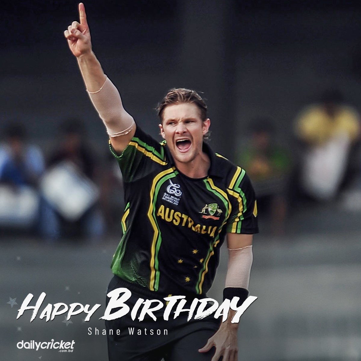 Happy birthday Shane Watson  