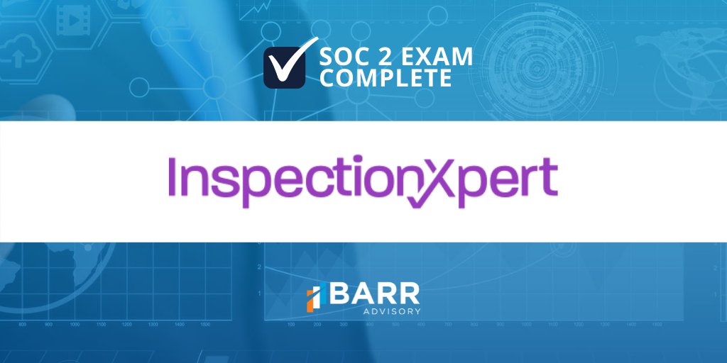 👏 Shoutout to <a href="/InspectionXPRT/">InspectionXpert Corp</a> on the successful completion of their SOC 2 exam! This milestone demonstrates they have successfully maintained effective security controls. Learn more about InspectionXpert at inspectionxpert.com. #SOC2 #cybersecurity #compliance