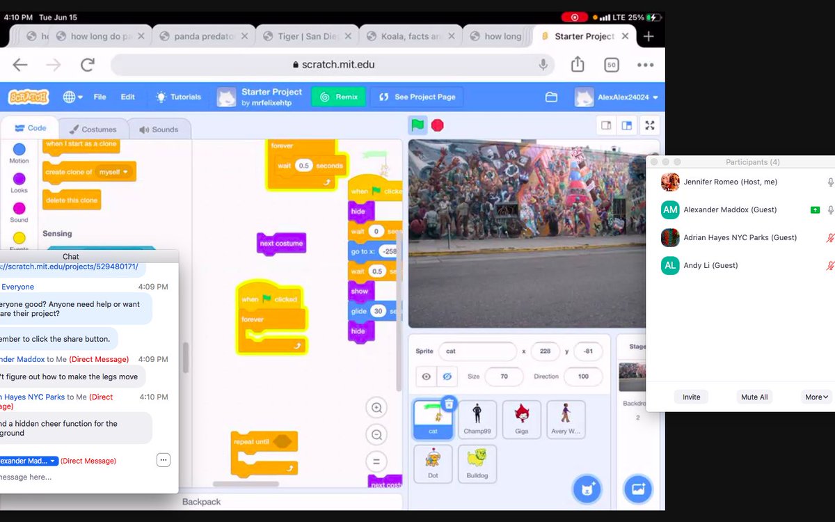RomeoJennifer's tweet photo. Getting ready for CS Fest with a game of Would You Rather before jumping into coding a parade! #CSForAllNYC #CSFest @NYCSchools @_nipz_ @techstrodinaire @CCrawfordTech @cnunez0810 @CSforAllNYC https://t.co/1f3KoeATfE