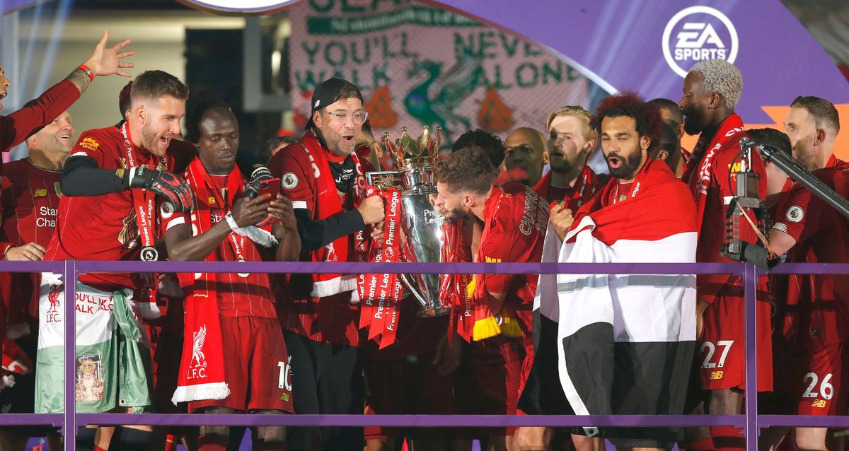 FIFAcom's tweet photo. 🔴 Jurgen Klopp ended Liverpool's 14-year wait to become European champions, 30-year wait to become English kings and led them to their first-ever #ClubWC title 🏆

🎂 Happy 54th birthday to the winner of the last two #TheBest FIFA Men's Coach awards 🎉

@LFC | #HBD https://t.co/PErQBoBzwg