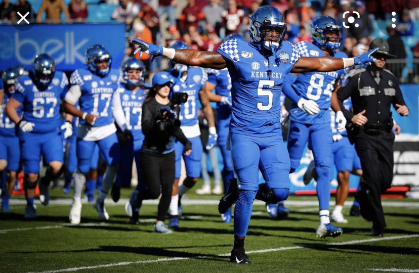 turnUplevee's tweet image. Blessed &amp;amp; Honored to Receive an offer from the University Of Kentucky  @CoachWhiteFB  @liamCoen #GoCats🔵
