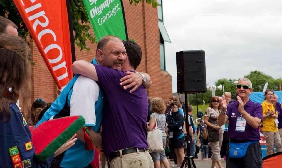 B_O_Callaghan's tweet photo. Why do I volunteer for @SOIreland? This is why! Flashback to #Limerick2014 this week.
Cant remember was this athlete representing @SOLeinster @SO_Ulster or @SOEastern, but he might like to see these images. https://t.co/JSQezIA1jR