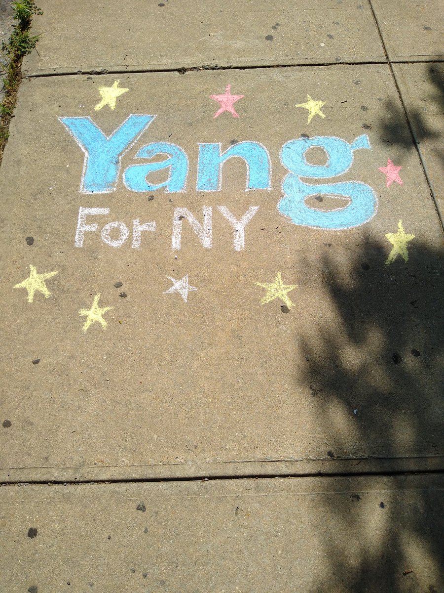 #VoteYang in Queens!