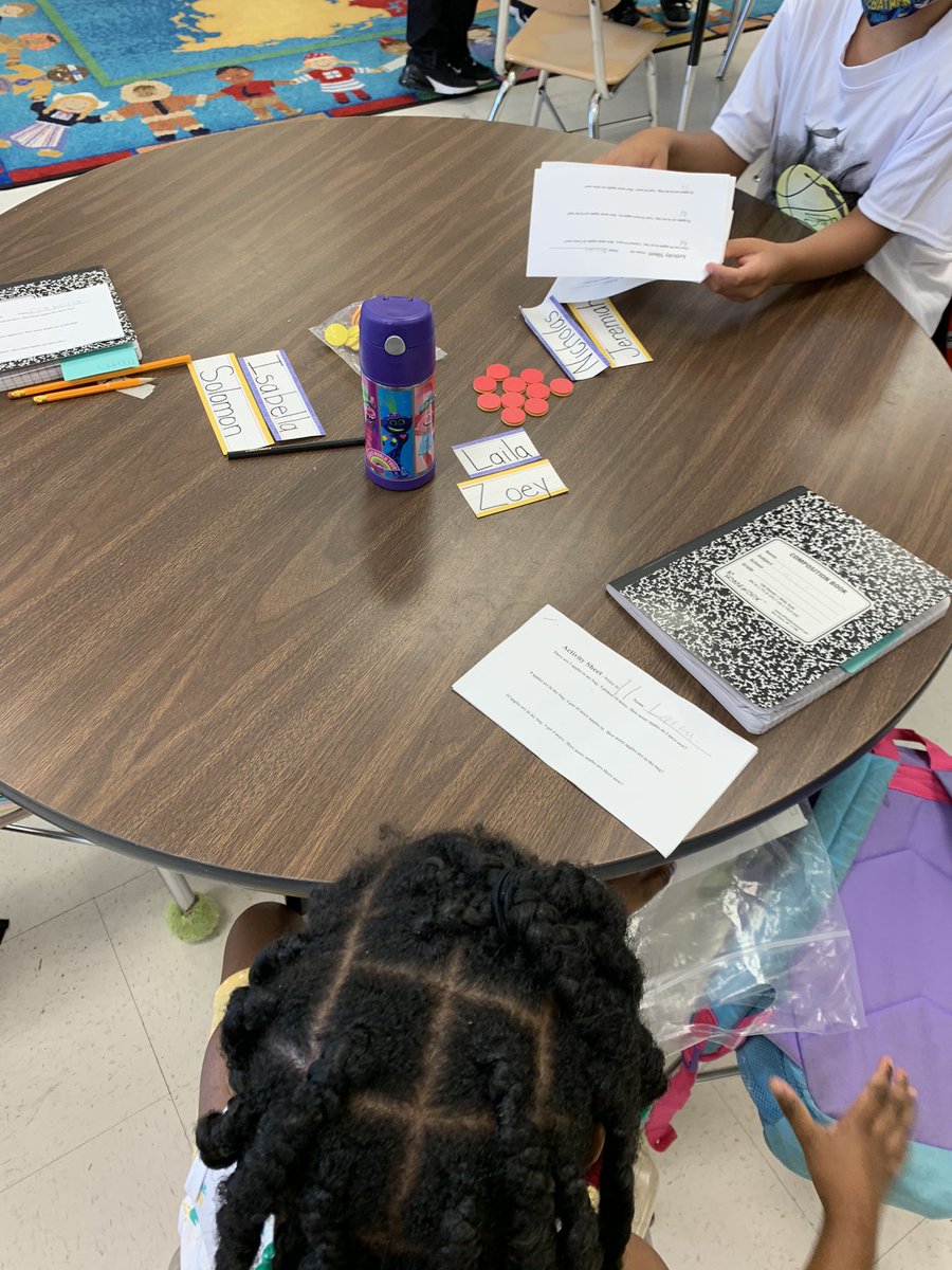 BraxtonMcLaurin's tweet image. #CCSRISE2021! Small group work during CCSRISE! Camp Aloha at McArthur!