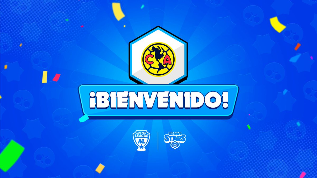 MasterLeagueLA's tweet image. ¡Bienvenido Club América! ⚽
#esports #MasterLeague #BrawlStars #Supercell