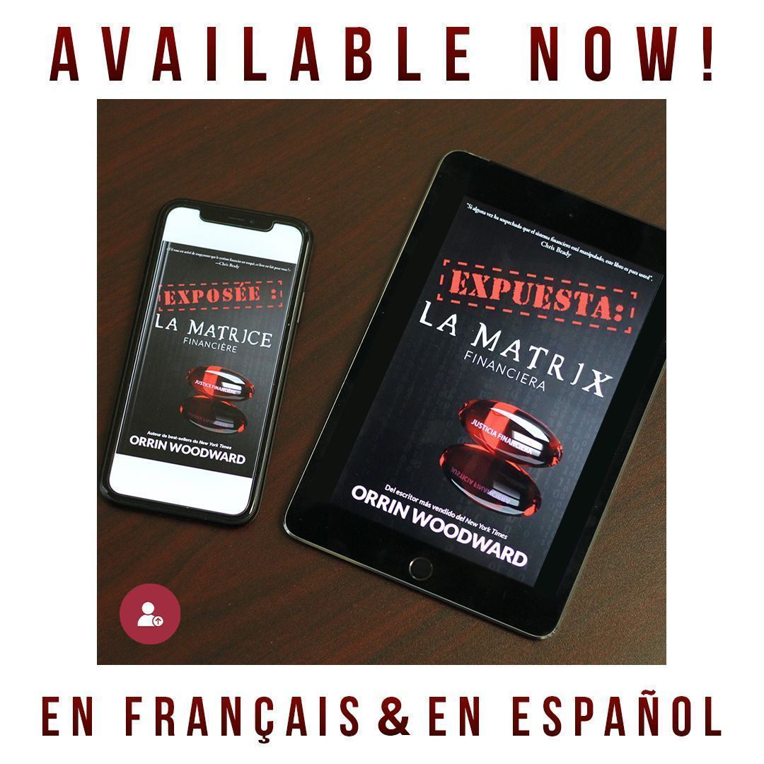 LifePlatform_'s tweet photo. Get the book that everyone is talking about! Exposed: The Financial Matrix is now available in Spanish and French in eBook format! Find it inside the Shop section under "Life Products"! #SuperApp #FinancialMatrix https://t.co/lMxoMz9tFN