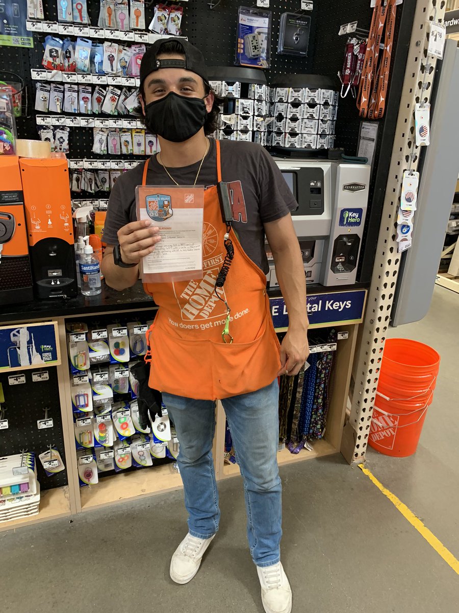 THD_Punisher's tweet photo. Probably the two most positive guys here at work. They always execute GET with a smile, follow the LOCK-UP strategy and partner with the AP Team to help deter theft. Thank you Marcus and Herbie. @Berry25066179 @ApD307 @AnnMarieR777 @THD_AP526 @joshualongori13 @je_raul08 https://t.co/kCcLWl5fZV