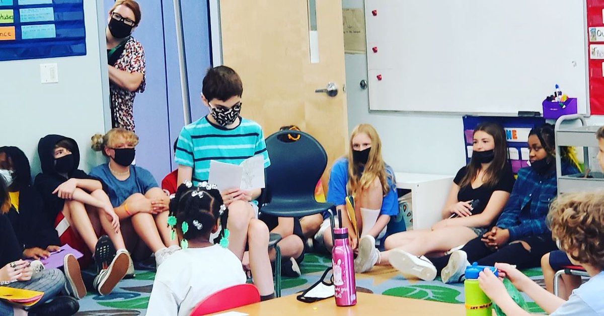 unitycharter's tweet image. This month in ELA 8th graders took it upon themselves to create Kindergarten books to read to their younger peers! @DrJB__ @NJPCSA @DrAllenMcMillan @NewJerseyDOE