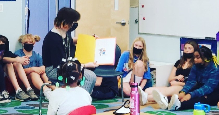 unitycharter's tweet image. This month in ELA 8th graders took it upon themselves to create Kindergarten books to read to their younger peers! @DrJB__ @NJPCSA @DrAllenMcMillan @NewJerseyDOE