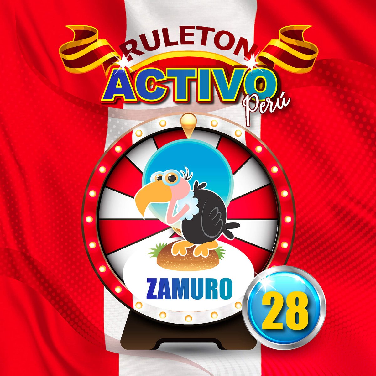 Datosruletonac1's tweet image. SORTEO: RULETON ACTIVO PERU 4:00 PM
FECHA: 15/06/2021
GANADOR: 28 ZAMURO
#ruletonactivo
#ruletonactivo_peru
#ruletonactivo_colombia
#peru
#colombia
#venezuela
#instagram
#loteria
#animalitos
#lima
#bogota
#caracas
#megusta
#apuestas
#premios
#ganar
#millones
#sorpresas