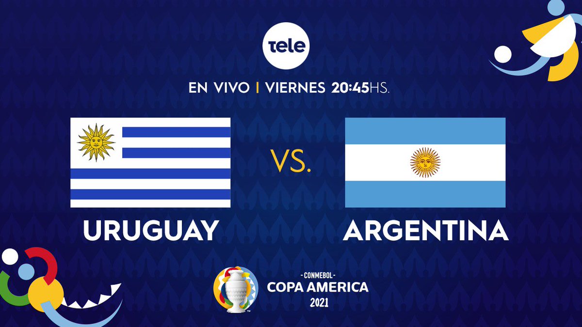 ¡Juega la celeste, hay clásico del Río de la Plata y lo vivís por La Tele! #UruguayxLaTele este viernes a las 20:45 🇺🇾⚽📺