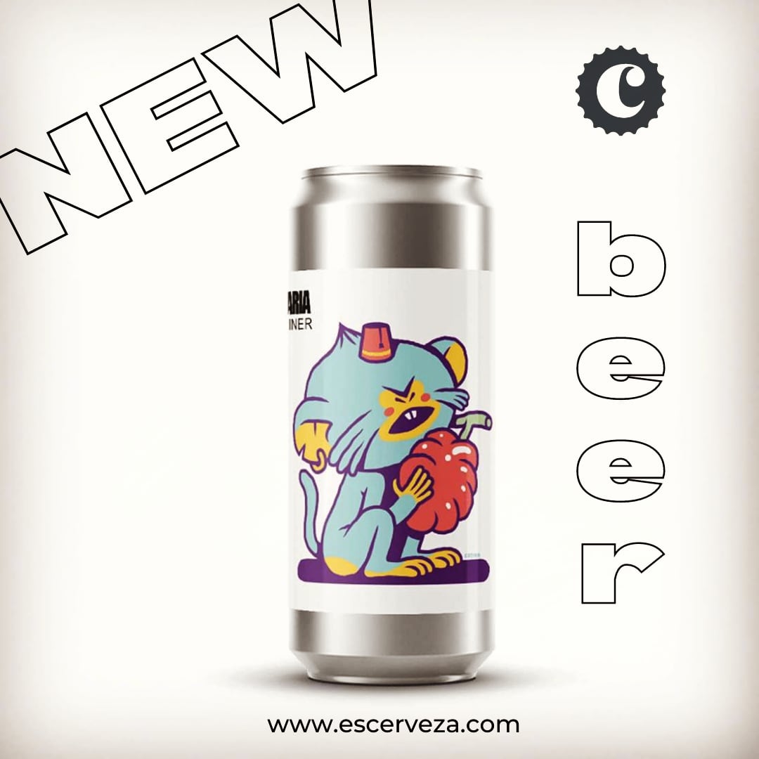 EscervezaC's tweet photo. La Pirata Berries From Barbaria. Nueva Berliner con cantidades ingentes de moras, frambuesas y arándanos, con un toque de vainilla. Ácida, refrescante y con toda la energía de la fruta.🍻👉 Ya disponible en https://t.co/wJXFntdE4P 👈🍻 #cervezaartesanal #lapiratabrewing https://t.co/SVdf13Eqd1