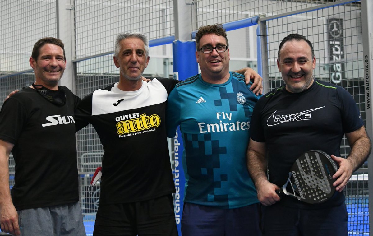 Terminamos #laligadepadel 2020-2021. Algunos llegan ya al límite de sus fuerzas pero con un optimismo rebosante 🤣🤣