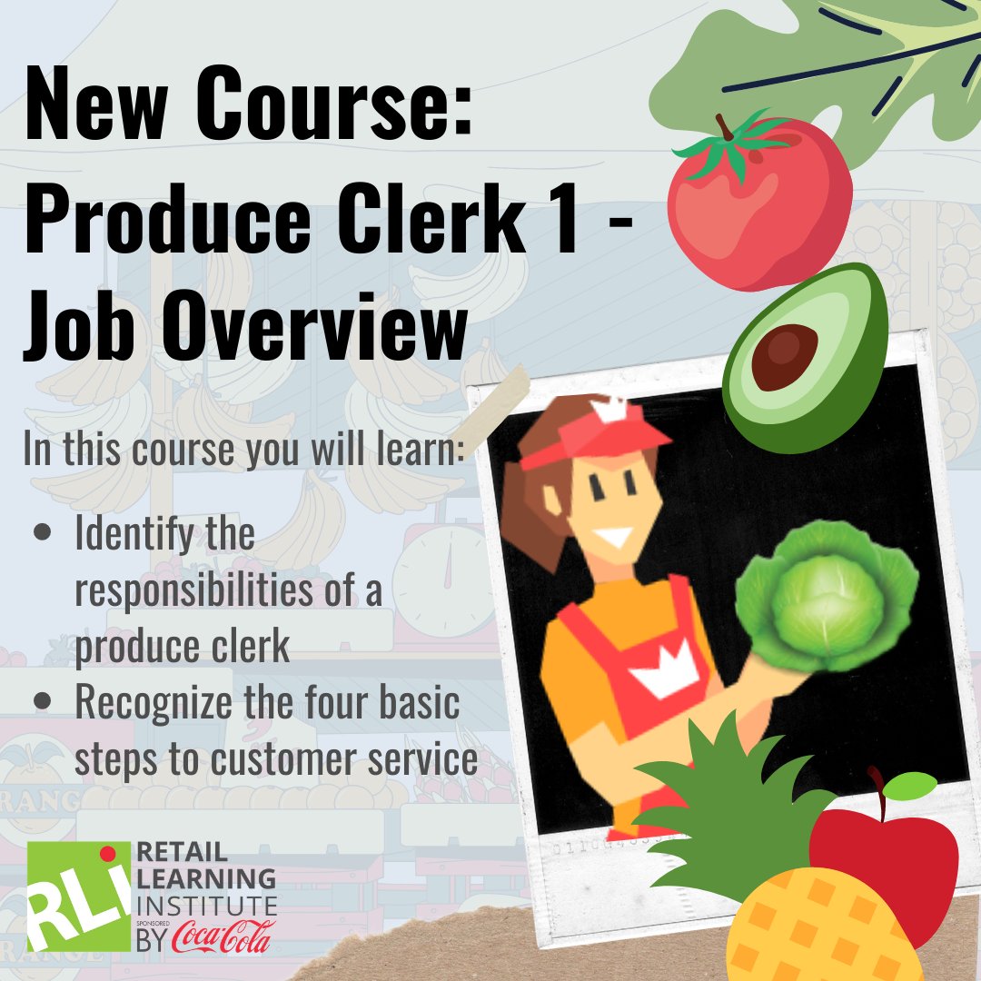 Deli - Prepared Foods - Retail Learning Institute - Supermarket Training,  Customer Service/Compliance, E-Learning
