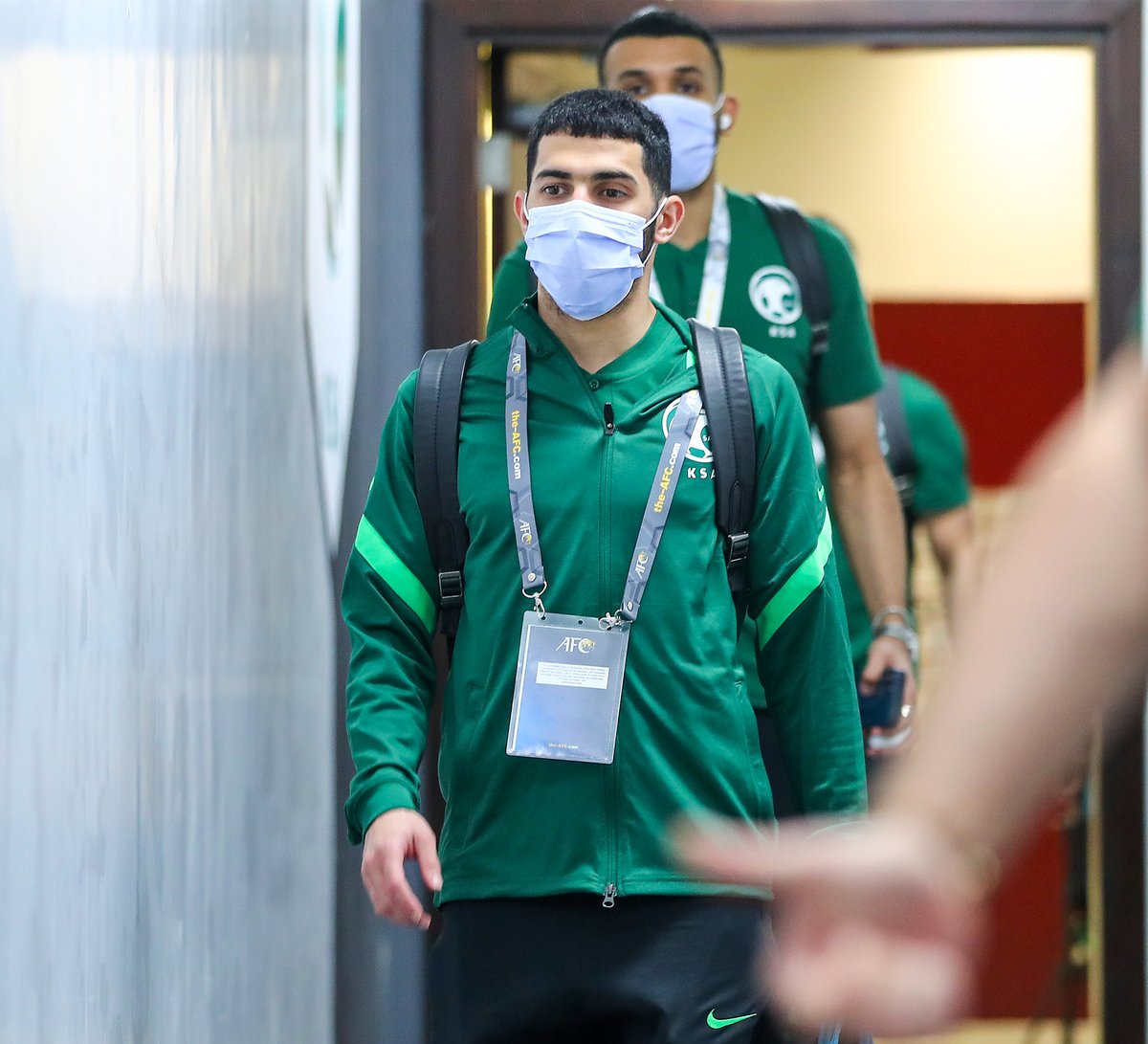 SaudiNT's tweet photo. وصلنا ملعب المبـــــــــاراة 🏟.
⁧#السعودية_أوزبكستان⁩
⁧#الطريق_إلى_كأس_العالم2022 https://t.co/5u1RTJXq1E