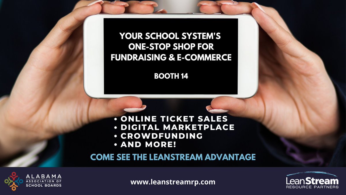 leanstreamrp's tweet photo. We are your one-stop-shop for all your fundraising needs. Our platform is designed to support schools, and school systems, teachers, coaches, clubs, boosters, and PTA/PTOs. Meet us at Booth 14 to find out how we can enhance your fundraising and ed-commerce earnings! https://t.co/SUeKId0pFp