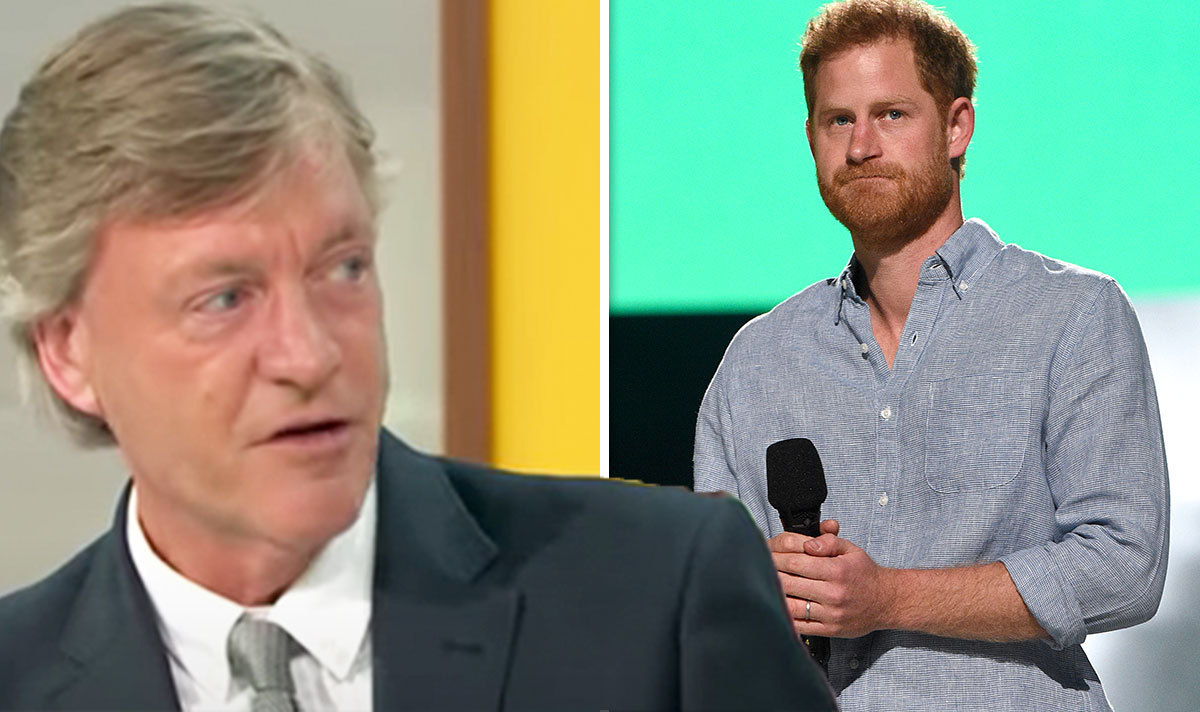 Daily_Express's tweet photo. EXCLUSIVE: 'I think Prince Harry's lost the plot' Richard Madeley blasts Duke's royal life complaints #GMB
https://t.co/dxWtEcexK1 https://t.co/380glTbOzr