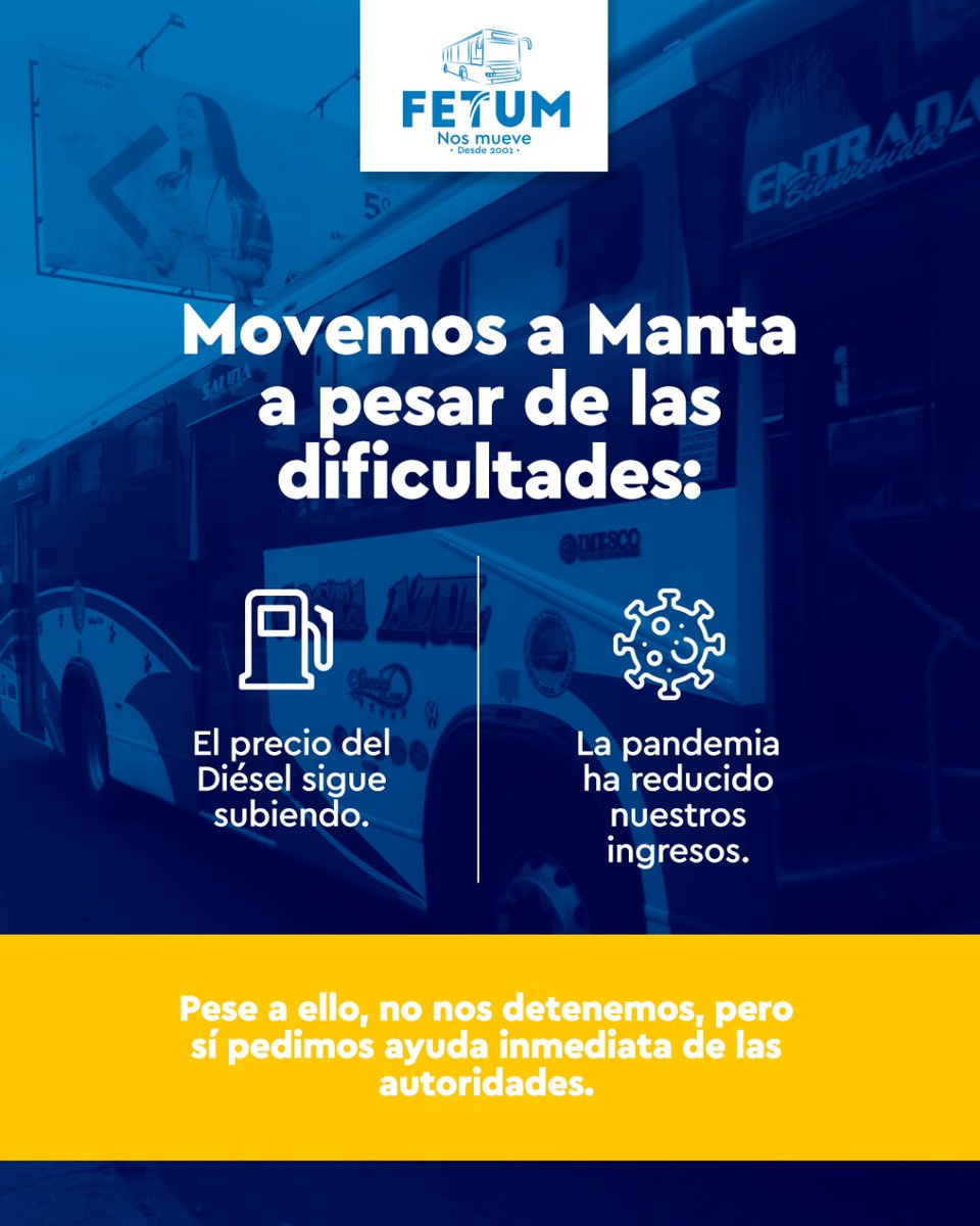 Fetum2001's tweet photo. Seguimos moviendo a Manta a pesar de las dificultades.

#FetumNosMueve https://t.co/SwJ0CoUnRI