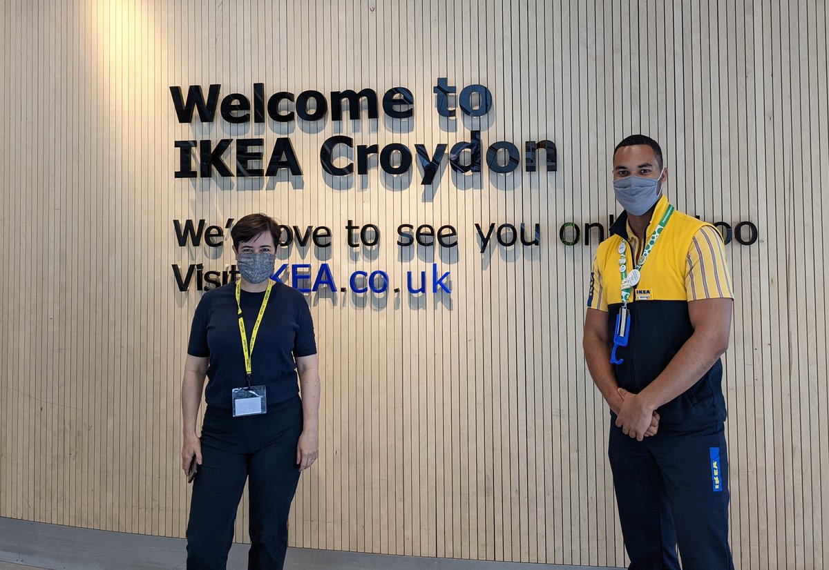 swixley's tweet photo. 😊 Enjoyed my trip to IKEA Croydon earlier to chat with co-workers about why air pollution matters and the @cleanairfund's work supported by IKEA Foundation. #IKEAFoundationWeek https://t.co/SCCSfn0dOk