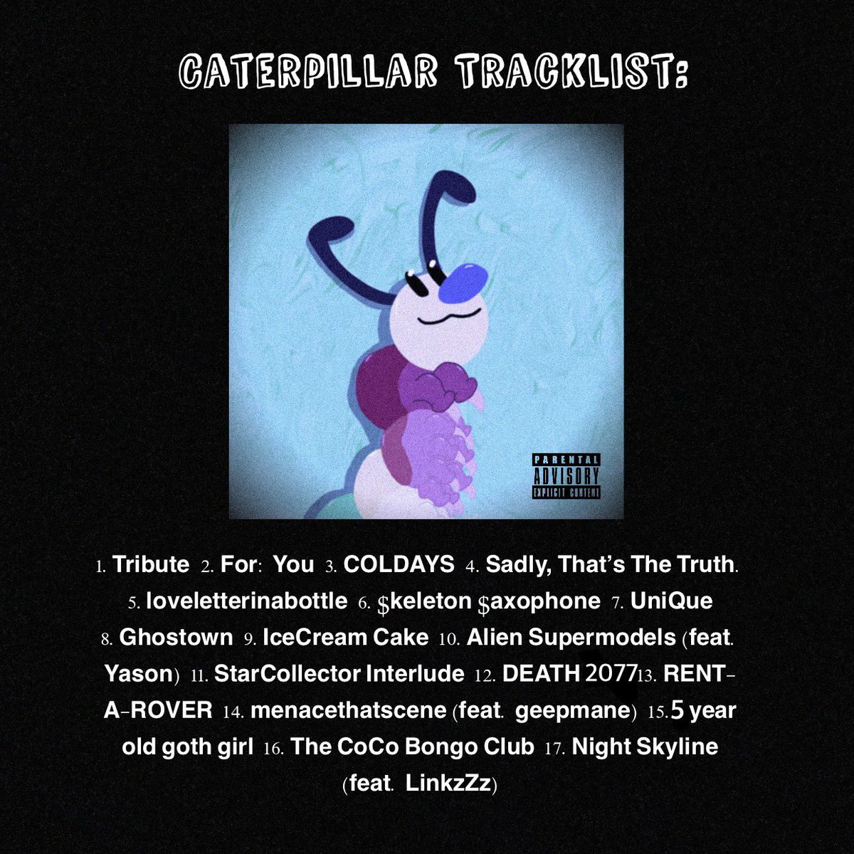 Portera_M's tweet photo. 17 SONGS. 46 MINUTES. THE ALBUM IS OUT NOW!! https://t.co/5M3AcZmyqr