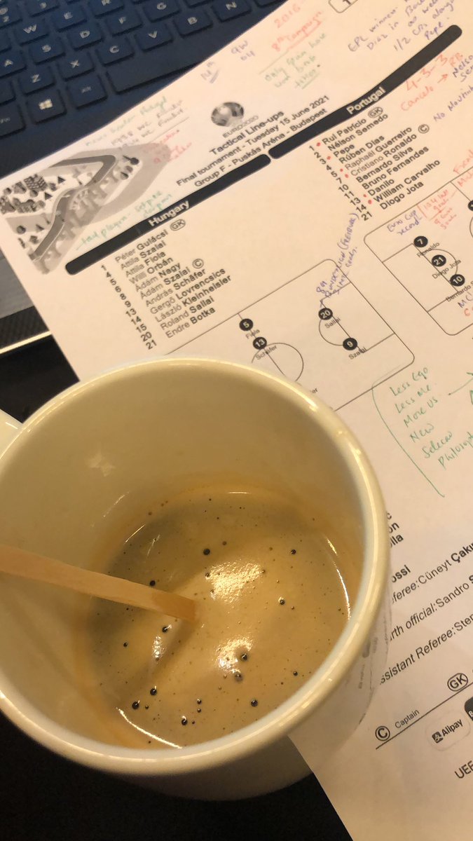 manishbatavia's tweet photo. A shot of Black coffee as we gear up for the 2nd half of #HUNvPOR! Fikar not, goals aayenge! Aa jao Sony Ten 3 par! #EurosInHindi with @thukraltales! @SonySportsIndia https://t.co/etdRrwvK5g
