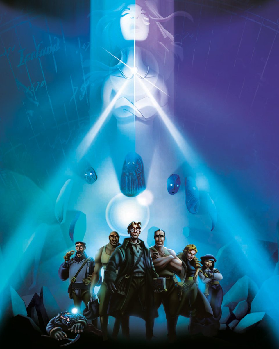 Disney's tweet image. 20 years ago today, Milo Thatch journeyed to Atlantis. 🗺 Happy anniversary to this epic 2001 adventure! #DisneyDecades