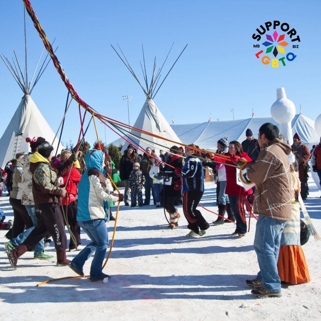 Our member of the day is <a href="/FDVoyageur/">Festival du Voyageur</a>. Since 2018, <a href="/FDVoyageur/">Festival du Voyageur</a> hosts an annual event, Fierté du Voyageur (Voyageur Pride), which aims to celebrate French-speaking LGBTQ artists and community members. Read more about them on our Instagram @mblgbtchamber. #SupportLGBTQBIZ