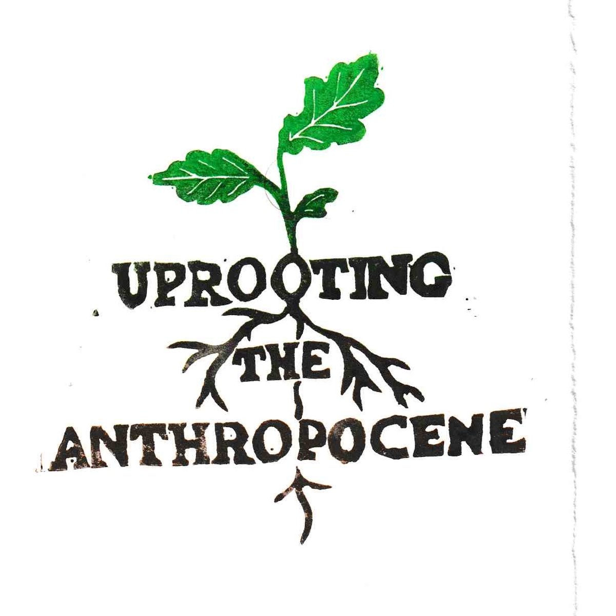 uproot2021's tweet photo. We have a new logo! Thank you to @EleanorMayBaker for making this wonderful linocut for us. We're delighted with it 🌳🌳🌳🌳 https://t.co/mn5FwhPyyK