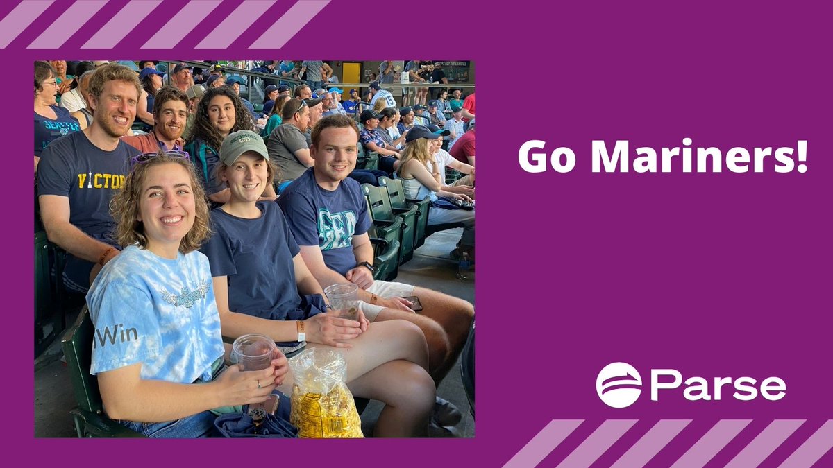 ParseBio's tweet photo. With the whole team vaccinated, we were able to go to a @Mariners game this month! It was great to have our first in person event in over a year! We look forward to planning more team events soon.
#seattlebiotech #seattlemariners https://t.co/7zlGr5cbDu