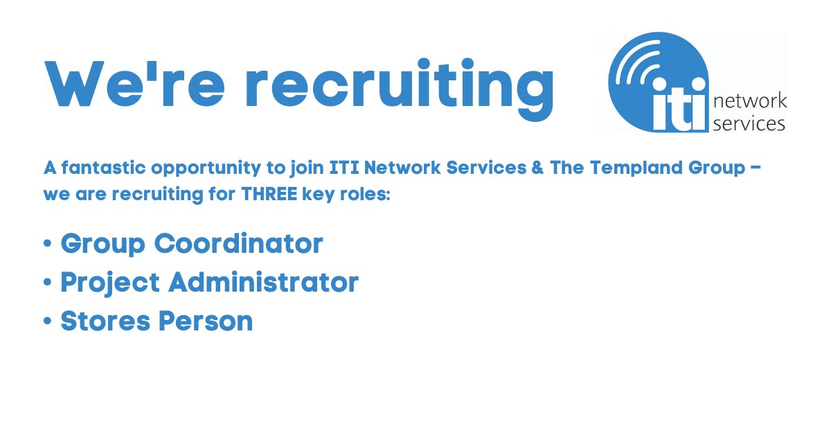 Job Alert – join a leading telecommunications, networks and electrical services business itinetworkservices.com/list/Job_Alert…