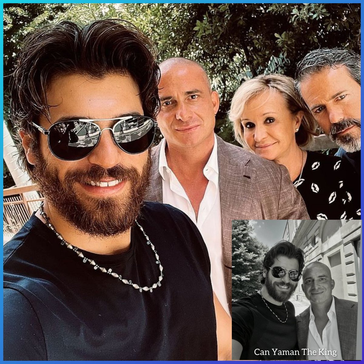 CanYamanTheKing's tweet photo. Dall'Ig Story di Can e di @franciomw, Can e i suoi collaboratori โจโจโจ
@nicoufficiostampa
@macellariroberto
#CanYaman #NicoUfficioStampa #MacellariRoberto #FrancioMW #CanInRome https://t.co/NdBxcTjpQ1