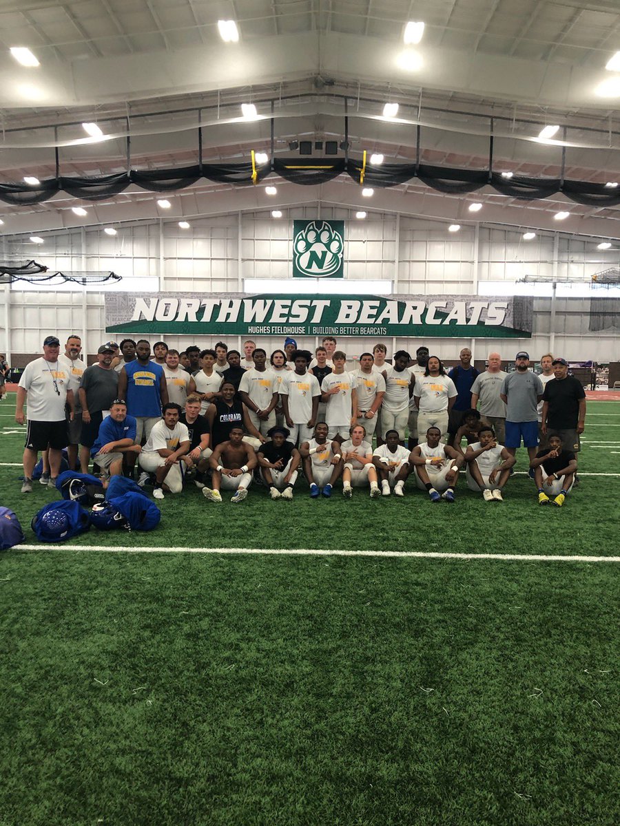 Keemthedream77's tweet photo. I had I lot of fun down at Northwest Missouri team camp. https://t.co/VFj0j2t7zc