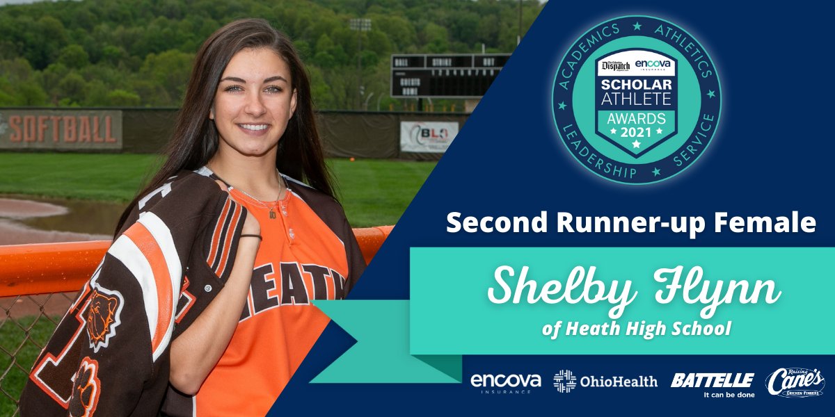Congratulations to our Encova Insurance Second Runner-up Female receiving $4,000 in scholarships! 🏆

<a href="/shelbyrflynn/">Shelby</a> of <a href="/heathhsbulldogs/">Heath High School</a>

*4 Yr Varsity Letter: Basketball, Softball &amp; Volleyball
*1 Yr Varsity Letter: Track
*Headed to Ohio Dominican University

#ScholarAthleteAwards