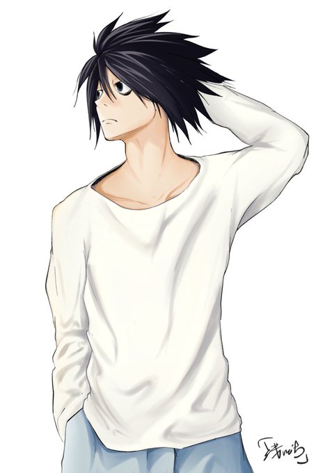 デスノートのtwitterイラスト作品