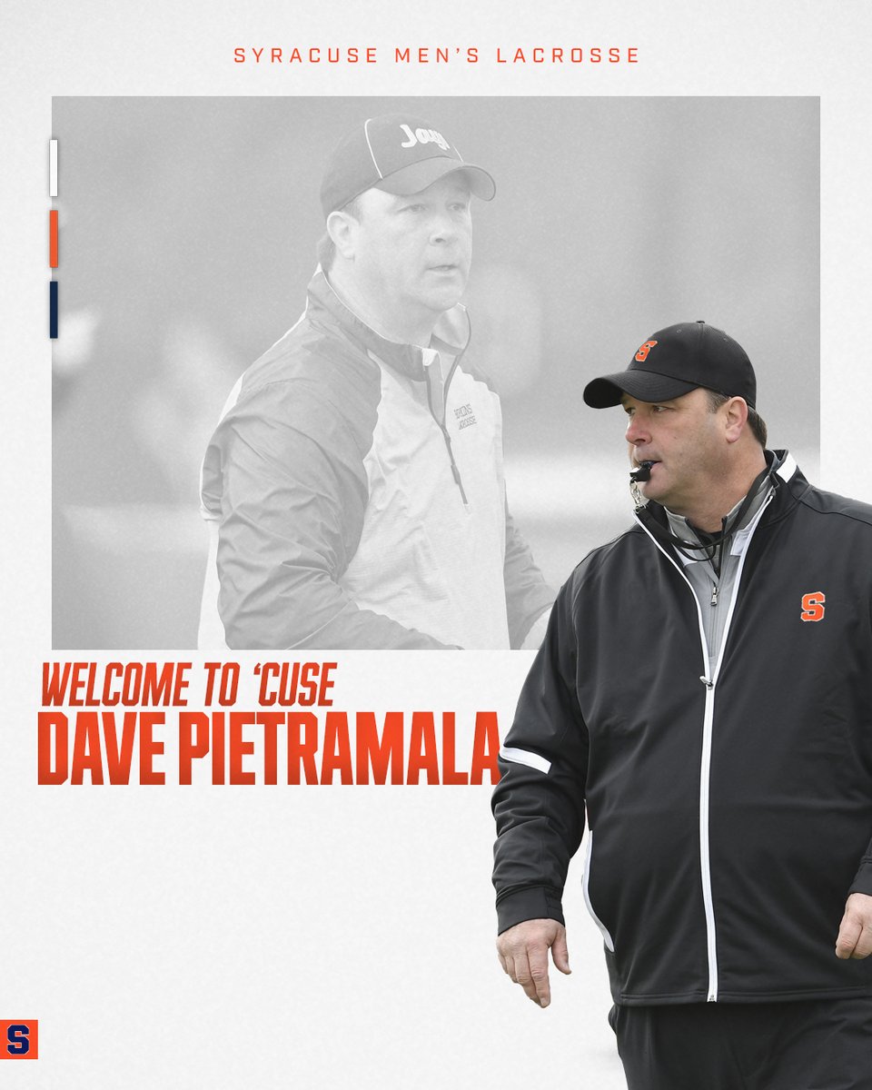 It's official!

Who many consider to be the game's greatest offensive and defensive players are joining forces on the 'Cuse staff.

Details: cuse.com/news/2021/6/15…