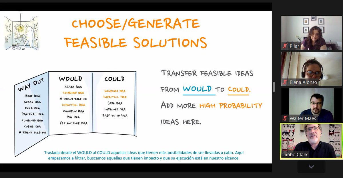Excelente workshop con Jimbo Clark, "Thinking out the box", he cambiado creencias limitantes que tenia frente una situación reto. Agradecer al lujo de evento #cmweek 
Change Management Week, ponentes de gran altura.
 linkedin.com/in/jimbo-clark/