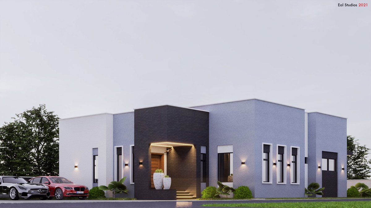ealstudia's tweet photo. Modern 3 bedroom bungalow ⚡️
#ealstudios #architecture #home https://t.co/5NYPLAEp72