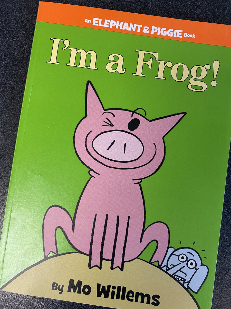 MrsnewellS's tweet photo. Last Day of #elephantandpiggie writing. Today we pretended to be something else after reading I’m a Frog by #MoWillems. I love their #imagination 🥰 @frps_sb #kindergarten https://t.co/H1byqWpJCO